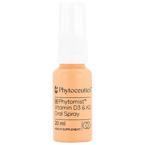 Phytoceutics Phytomist Vitamin D3 & K2 Spray 20ml CLEARANCE Short Dated end of 07/2026
