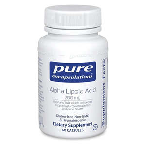 Pure Encapsulations Alpha Lipoic Acid 200mg