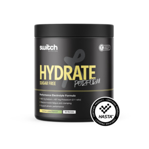 SWITCH Hydrate Perform Sugar Free [50 Serves] HASTA Certified