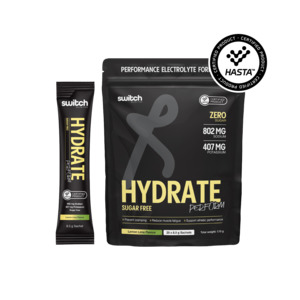 SWITCH Hydrate Perform Sugar Free Pouch [20 Serves]