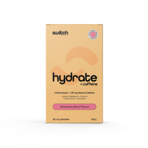 SWITCH Hydrate + Caffeine box [20 Serve]