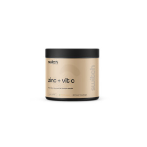 SWITCH Essentials - ZINC + VIT C - TGA [60 Capsules]