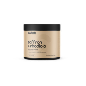 Switch Nutrition: SWITCH Essentials - Saffron + Rhodiola - TGA [60 Capsules]