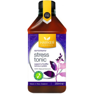 Harker Herbals: Harker Herbals Stress Tonic 250ml CLEARANCE Short Dated end of 09/2026