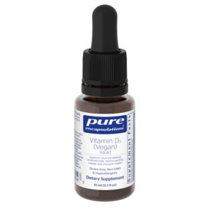 Vegan: Pure Encapsulations Vitamin D3 (Vegan) Liquid