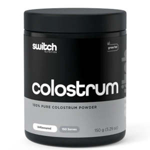Switch Nutrition Colostrum 150 Serves CLEARANCE Short Dated end of 08/2026