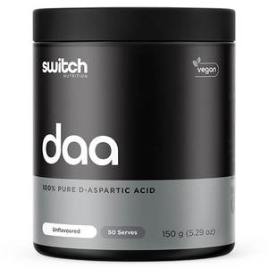 Switch Nutrition D-Aspartic Acid 50 Serves CLEARANCE Short Dated end of 11/2026