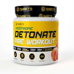 RAISEY'S | Detonate Nootropic Pre Workout