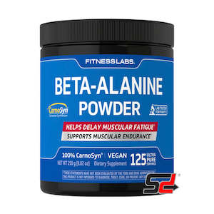 Fitness Labs | Beta Alanine Powder, 2000 mg, (250 g) Bottle