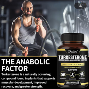 Whats Hot: TURKESTERONE 120 Caps