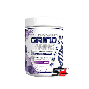 Pre Workout 1: PRIMABOLICS | GRIND + NRG Triple Stim Blend