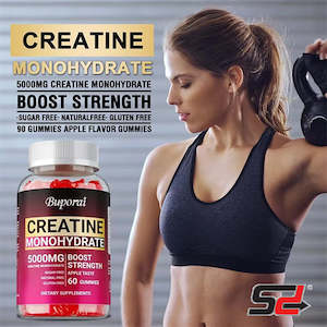 Creatine Monohydrate 5000mg Gummies - Pre-workout Creatine To Help Build Muscle,&hellip;