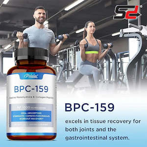 BPC-159 Peptide Capsules - Creatine Monohydrate and Collagen Peptides, Post-Work&hellip;