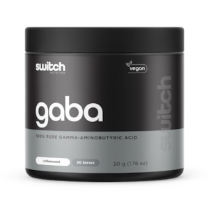 Switch Nutrition Essentials GABA (Gamma-Aminobutyric Acid)