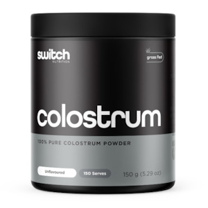 Switch Nutrition 100% Pure Colostrum (20% IgG) 150g
