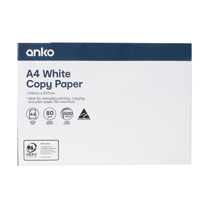 Products: Anko Copy Paper – 5 Ream’s