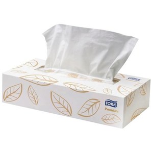 Tork Premium Soft Facial Tissues 2 Ply, Box of 100