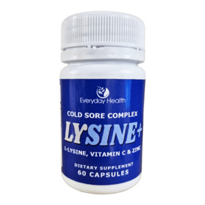 Lysine+ Cold Sore Complex - 60 Capsules - Supps NZ