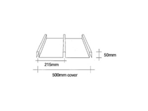 Products: Fibreglass Hi Rib