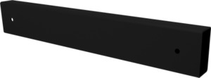 FlexiWALL+ Offset Space Bar Only 325mm Black