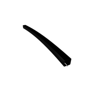 kubos Curved Shape Connector 506mm Black