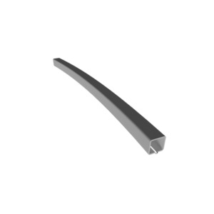 kubos Curved Shape Connector 506mm White