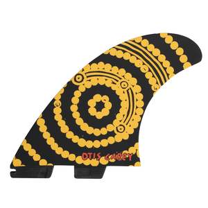 Twins And Keels: FCS II Otis Carey Twin + 1 Fin Set