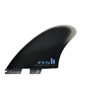 Twins And Keels: FCS II Performer Quad Split Keel Fin Set