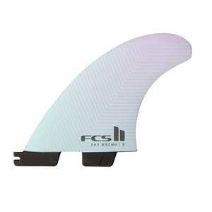 Accelerator Family: FCS II Sky Brown Tri Fin Set