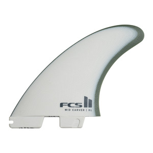 Carver Family: FCS II Mid Carver 2 + 1 Fin Set