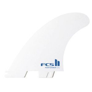 FCS II Performer White Edition Tri Fin Set
