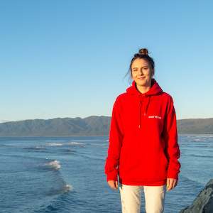 Girls: Surf Fevah Red Hoodie