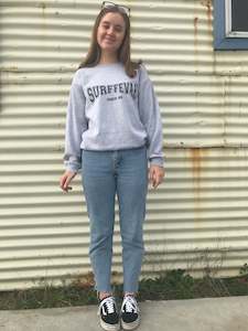 Products: Surf Fevah Crew Neck Gray Marl