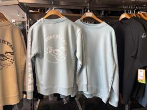 Surf Fevah Pastel Blue Crewneck
