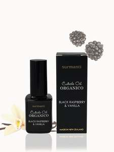 Black Raspberry Vanilla: Black Raspberry & Vanilla Organico Cuticle Oil