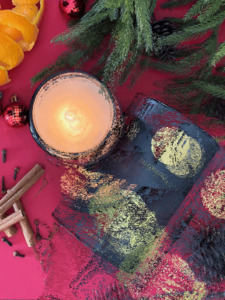 Christmas Fragrances: Christmas Pine Soy Long Burning Candle 250g - Limited Edition