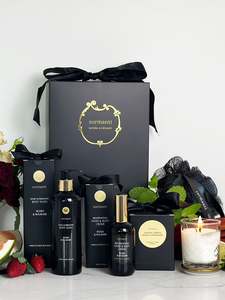 Surmanti Gifts: Roses & Rhubarb Crystal Gift Set