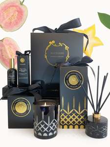 Surmanti Gifts: Opulence Crystal Gift Set - Starfruit Lychee & Guava