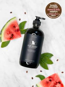 Fur Baby Shampoo - Watermelon & Crushed Mint