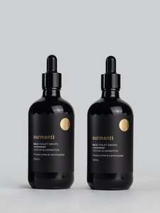 Natural No.2 Toilet Drops 2 x 100mL Bundle - Persian Lime & Lemongrass