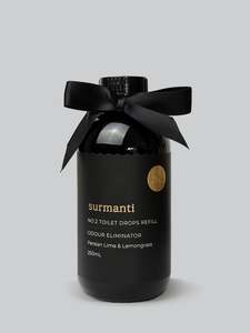 Natural No.2 Toilet Drops 250mL REFILL & Save - Septic Tank Safe. No Nasty Chemicals.