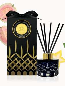 Starfruit Lychee & Guava Crystal Reed Diffuser - Large Rooms 200mL