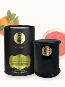 Sweet Mandarin & Grapefruit Soy Wax Candle