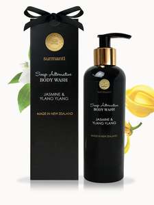 Natural Nourishing Body Wash Soap Alternative: Jasmine & Ylang Ylang Body Wash - Soap Alternative 300mL