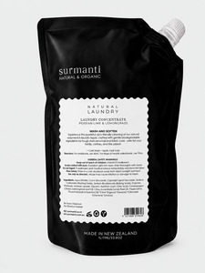 Natural Laundry Concentrate 1 Litre - Septic + Greywater Kind. Persian Lime & Lemongrass