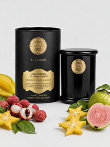 Starfruit Lychee & Guava Long Burning Pure Soy Wax Candle 250g