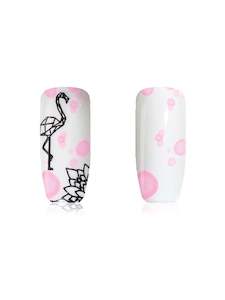 Custom Colour INK Effect - Neon Pastel Pink