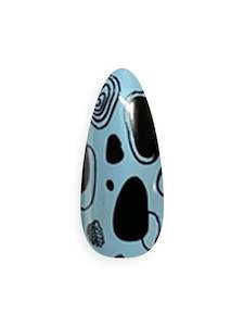 Stamping: Sixteen Stamping Gel - Black