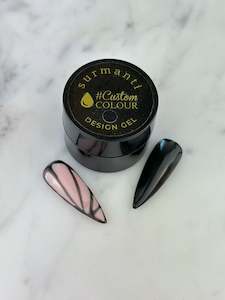 Custom Colour Design Gel - Black