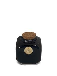 Nail Essentials: Ceramic Dappen Dish Black